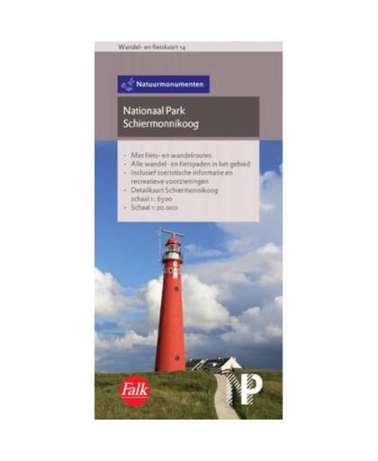 Nationaal Park Schiermonnikoog - Falk wandelkaart