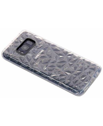 Transparante geometric style siliconen case voor de Samsung Galaxy S8