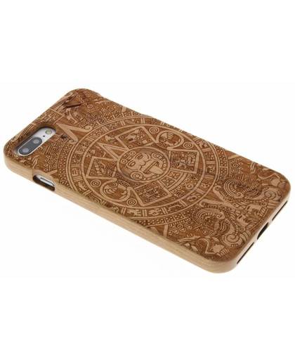 Aztec houten hardcase hoesje met print voor de iPhone 8 Plus / 7 Plus