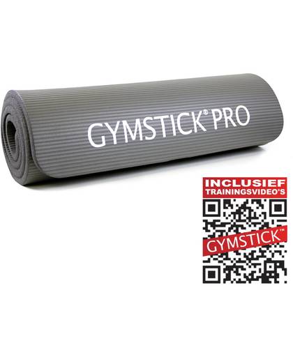 Gymstick fitnessmat NBR Grijs - Met Online Trainingsvideo's