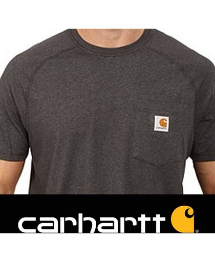 Carhartt Force Cotton Carbon Heather T-Shirt Heren