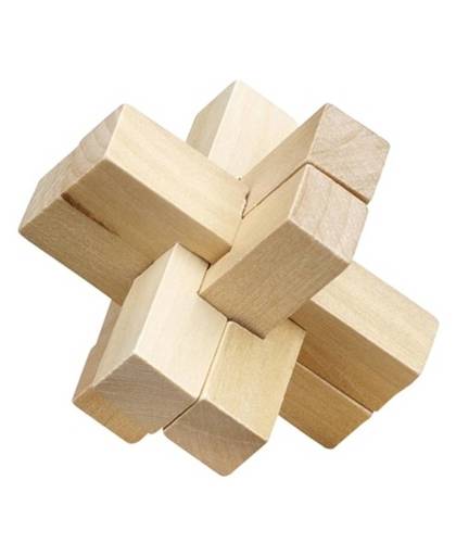 Moses Be clever! houten smart puzzels kruis