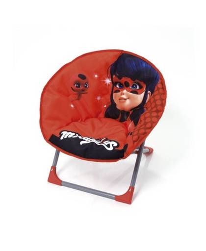 Miraculous campingstoel Ladybug meisjes rood 50 cm