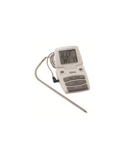 Digitale kook / vlees thermometer en timer - magnetisch - Masterclass