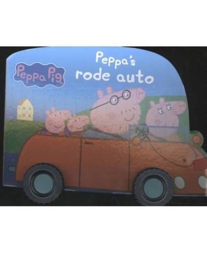 Peppa's rode auto - Peppa Pig