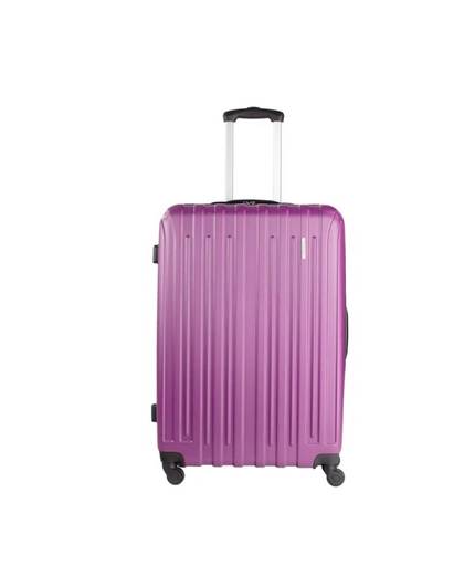Nowi Mita - lichtgewicht ABS koffer - reiskoffer trolley - 75 cm - gevoerde binnenkant - paars - lila