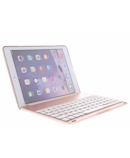 Rosé Gouden Bluetooth Keyboard Hardcase voor de iPad Air 2 / iPad Pro 9.7
