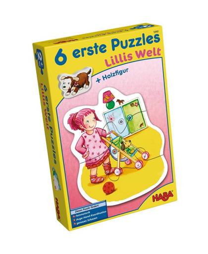 Haba 6 eerste puzzels - Lilli's wereld 18-delig