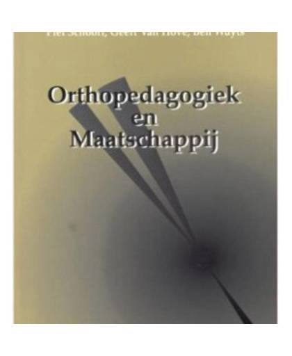 Orthopedagogiek en maatschappij - KOP-Serie