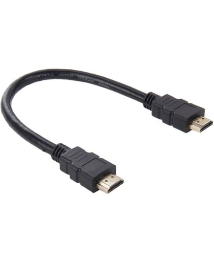 Vergulde 19 Pin HDMI naar 19 Pin HDMI kabel, 1.3 Versie, Length: 28cm