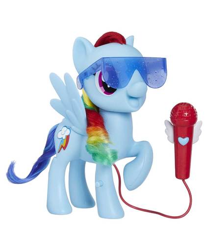 My Little Pony zingend speelfiguur Rainbow Dash