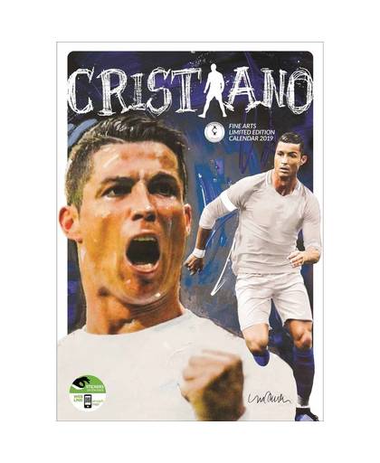Imagicom Cristiano Ronaldo kalender 2019 28 x 28 cm
