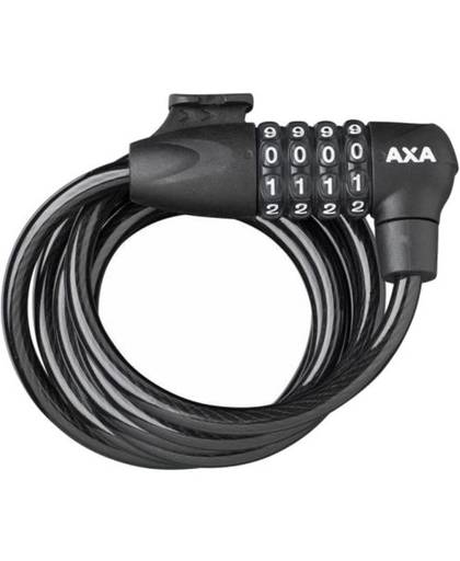 AXA spiraalslot Rigid cijfercombinatie 1800 x 8 mm zwart