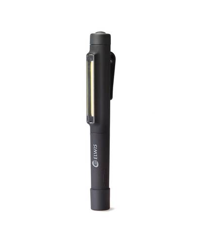 Elwis Pro zaklamp led-pen light 16 cm zwart