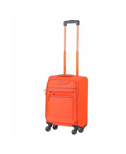 Nowi Naranja - extra lichtgewicht handbagage koffer- reiskoffer - trolley - 54 cm - gevoerde binnenkant - oranje