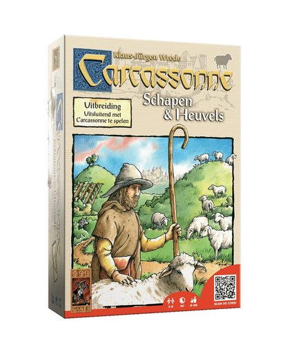 Carcassonne uitbreiding: Schapen en Heuvels spel