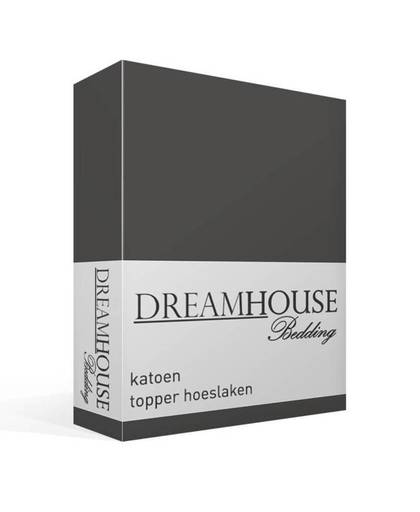 Dreamhouse bedding katoen topper hoeslaken - 2-persoons (140x200 cm)