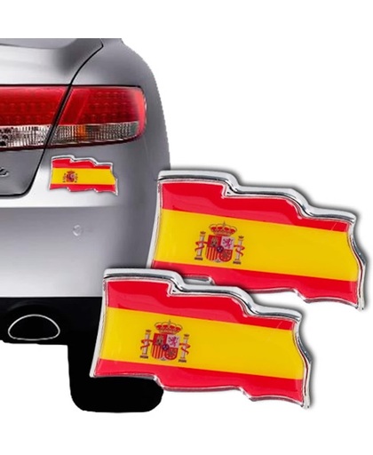 Spaanse Vlag Autostickers