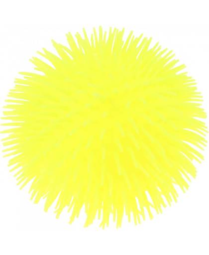 Johntoy fluffy ball 23 cm geel