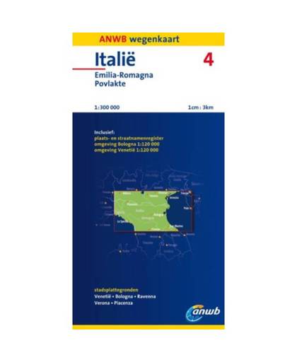 Italië 4 - ANWB wegenkaart