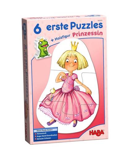 Haba 6 eerste puzzels - prinsessen 7-delig