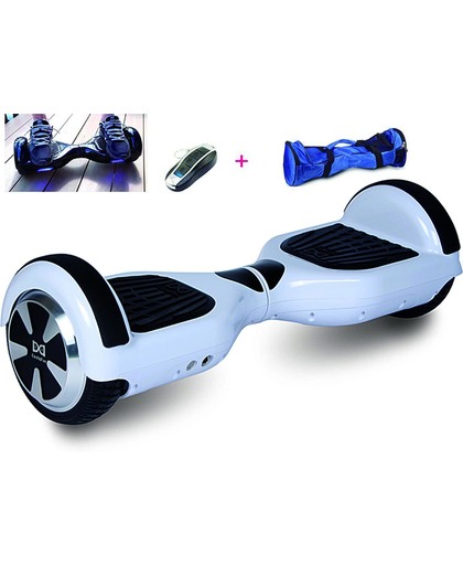 COOL & FUN Hoverboard, Elektrische Scooter Zelfbalansering, 6,5-inch Gyropod wit