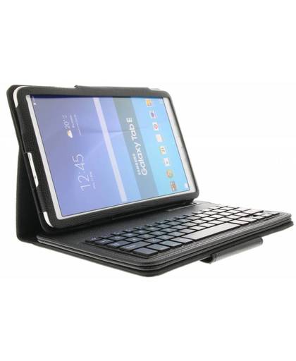 Zwarte booktype hoes met Bluetooth toetsenbord voor de Samsung Galaxy Tab E 9.6