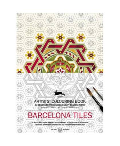 Barcelona Tiles - Artists' colouring book