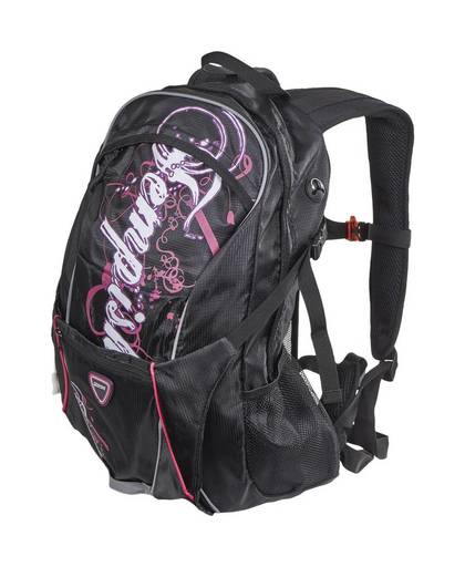 Tempish rugzak dixi backpack 27 l zwart/roze