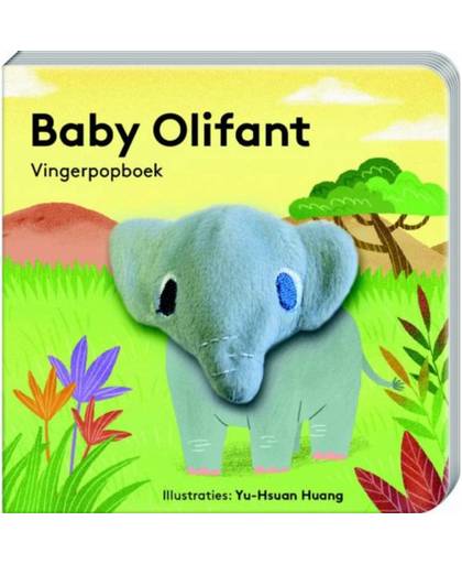 Baby Olifant - Vingerpopboekjes