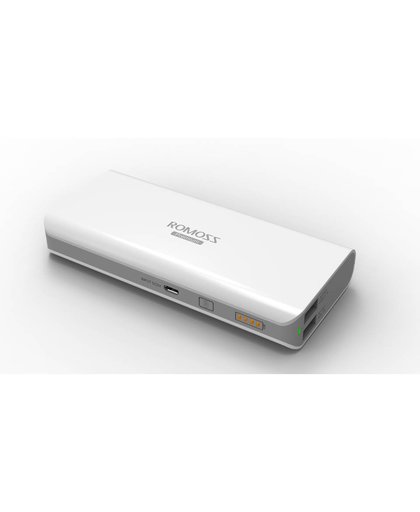 Romoss Sailing5 PowerBank - 13000mAh battery from Samsung - DC5V 1A and 2.1A - Wit