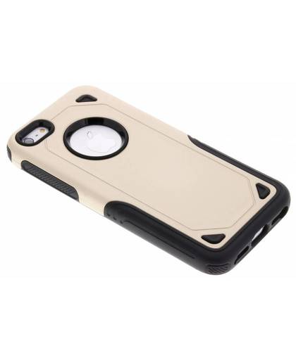 Goud Rugged hardcase hoesje voor de iPhone 5 / 5s / SE