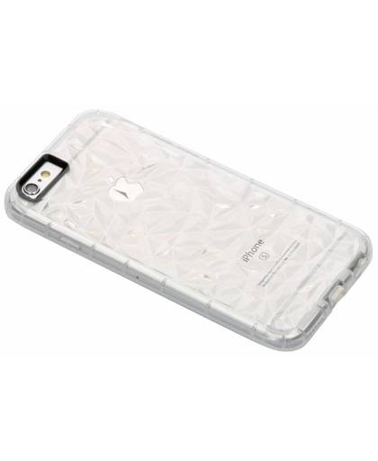 Transparante geometric style siliconen case voor de iPhone 6 / 6s