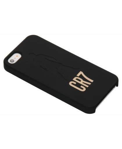 Zwarte / Gouden CR7 Freekick Edition Silicone Case voor de iPhone 5 / 5s / SE