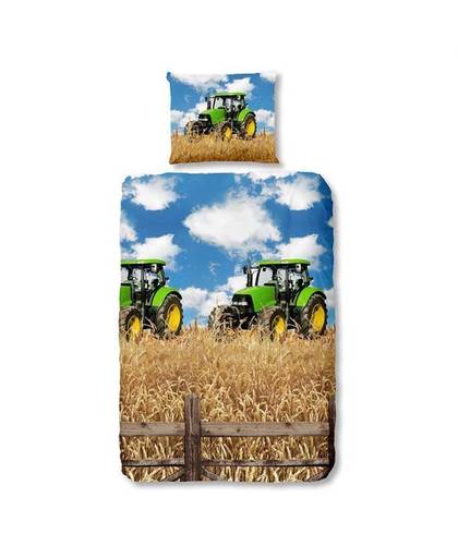 Good Morning Farmer dekbedovertrek - 100% katoen - Junior (120x150 cm) + 1 sloop (60x70 cm) - 1 stuk (60x70 cm) - Multi