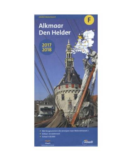 Alkmaar, Den Helder / 2017/2018 - ANWB waterkaart