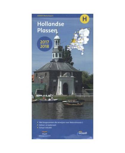 Hollandse Plassen / 2017/2018 - ANWB waterkaart