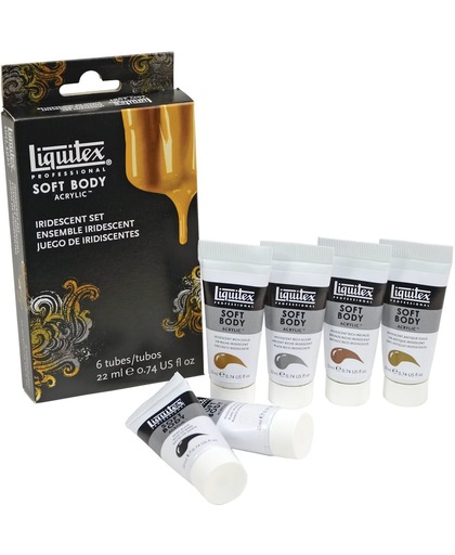 Liquitex Soft Body 6-pack Iridescent