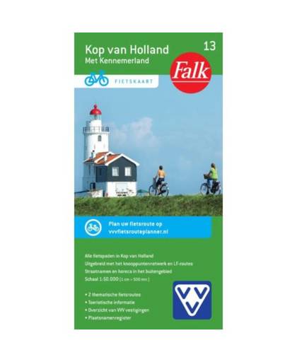 Kop van Holland - Falkplan fietskaart