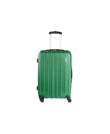 Nowi Mita - lichtgewicht ABS koffer - reiskoffer trolley 65 cm - gevoerde binnenkant - groen