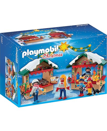 PLAYMOBIL Christmas De Kerstmarkt - 5587