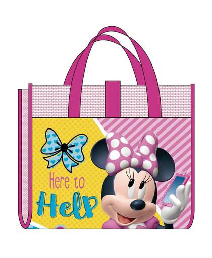 Disney strandtas en mat Minnie Mouse 150 cm roze meisjes