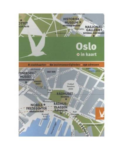 Oslo in kaart - Dominicus stad-in-kaart
