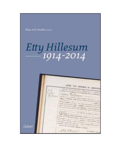 Etty Hillesum 1914-2014