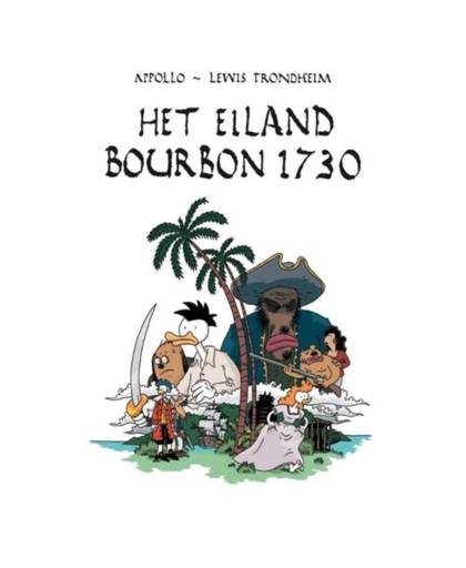 het eiland Bourbon 1730