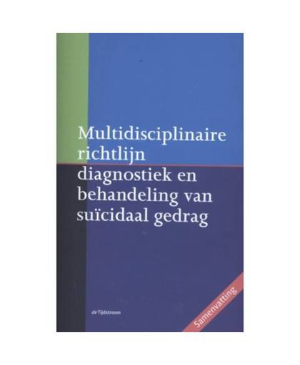 Multidisciplinaire richtlijn diagnostiek en
