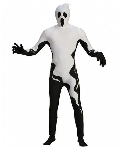 Halloween kleding Spook bodysuit kostuum voor heren