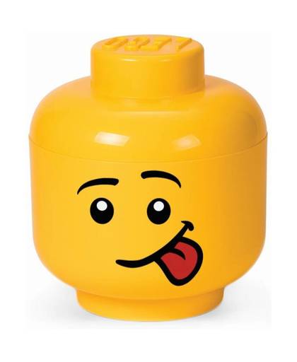 Opbergbox LEGO head boy silly large