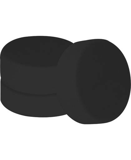 Carpoint polijstsponzen extra zacht 150 mm zwart 3 stuks