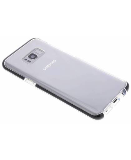 Zwarte Bumper siliconen case voor de Samsung Galaxy S8 Plus